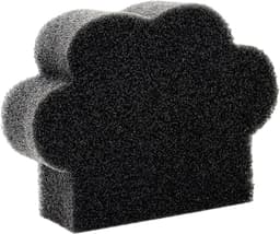 Anti-pluis Kap - Wasfilter Spons - Kleding Reinigen - Herbruikbaar Sponsontwerp - 22 x 18 cm - Zwart — thumbnail 1