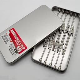 Krokodillenklemmen Set - Model Clips - Hobby Schilderen - Met Opbergdoos - 10 Stuks - Zilver — thumbnail 4