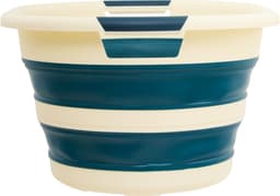 5Five Wasmand - 21L - blauw - PP - opvouwbaar - 39 x 39 x 53 cm - flexibel — thumbnail 4