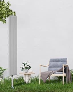 Droogmolen Hoes Universeel - Beschermhoes - 165x16x16 cm - Oxford-stof - Stofdicht, Regenbestendig en Zonwerend - Geschikt voor Tuin, Binnenplaats, Buiten en op de Camping - Grijs — thumbnail 2