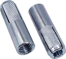 Beton Ankers - Wandpluggen Expansie - Stevig Bevestigen - Gekarteld Oppervlak - M10 x 40 mm - Verzinkt Staal — thumbnail 1