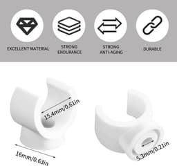 Dailygoods- Pex Clips 1/2 Inch - Buisklem - Pijpbeugel - U-haak — thumbnail 5