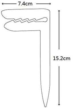 Dailygoods- Handdoekhouder Duurzaam - Handdoekklemmen - Stranddoekclips - Ideaal voor Kamperen - Herbruikbaar - Voor Strand en Picknick - Strandclips — thumbnail 5