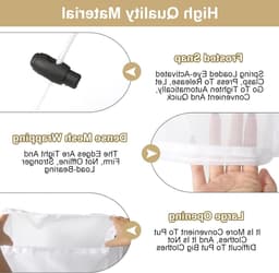 Grote 3-Pack XXL Wasnet 60 x 90 cm voor Wasmachine, Ideaal voor Kleding, Handdoeken en Jassen — thumbnail 5