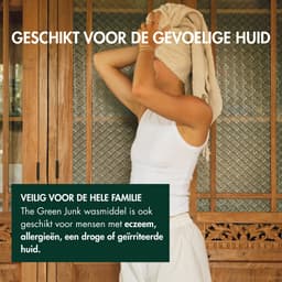 The Green Junk - 100% Natuurlijk Wasmiddel 5L Navulling - Zonder Synthetisch Parfum - Wasmiddel Sensitive - Vloeibaar Baby Wasmiddel - Biologisch Wasmiddel - 167 Wasbeurten — thumbnail 3