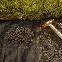Grondankers Staaldraad - Tuinhaak Bevestiging - Vastzetten Tuinmaterialen - Trapeziumvormige Stabiliteit - 100 mm Lengte - Metaal — thumbnail 5