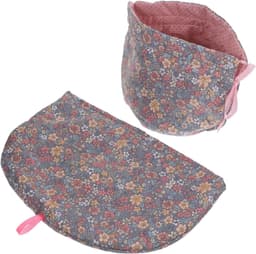 1set Theepot Warmhoudhoes Herbruikbare Katoenen Theemuts Met Verwijderbare Deksel Bescherming Tegen Warmte Vuil Voor Thee Liefhebbers Van ø Houtenkussen — thumbnail 1