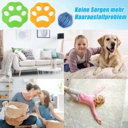 dierenhaarverwijderaar 12 stuks - herbruikbaar - wasmachine veilig - effectief tegen honden- en kattenharen - ShopVlot — thumbnail 3