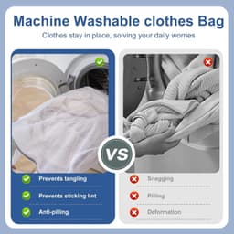 Wasnet - Groot - Voor het efficiënt wassen van kleding — thumbnail 2