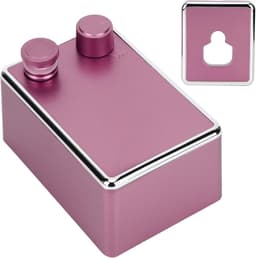 Waslijn, Wandgemonteerde Waslijn met 2 Stuks 4 Meter Touw Maximale Belasting 20 Kg, voor Binnenbalkon (PINK) — thumbnail 4
