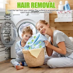 12 Herbruikbare Haarvangers voor de Wasmachine — thumbnail 3