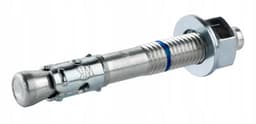 25x Zware Keilankers M10 x 155 mm Gegalvaniseerd met Moer en Borgring — thumbnail 5