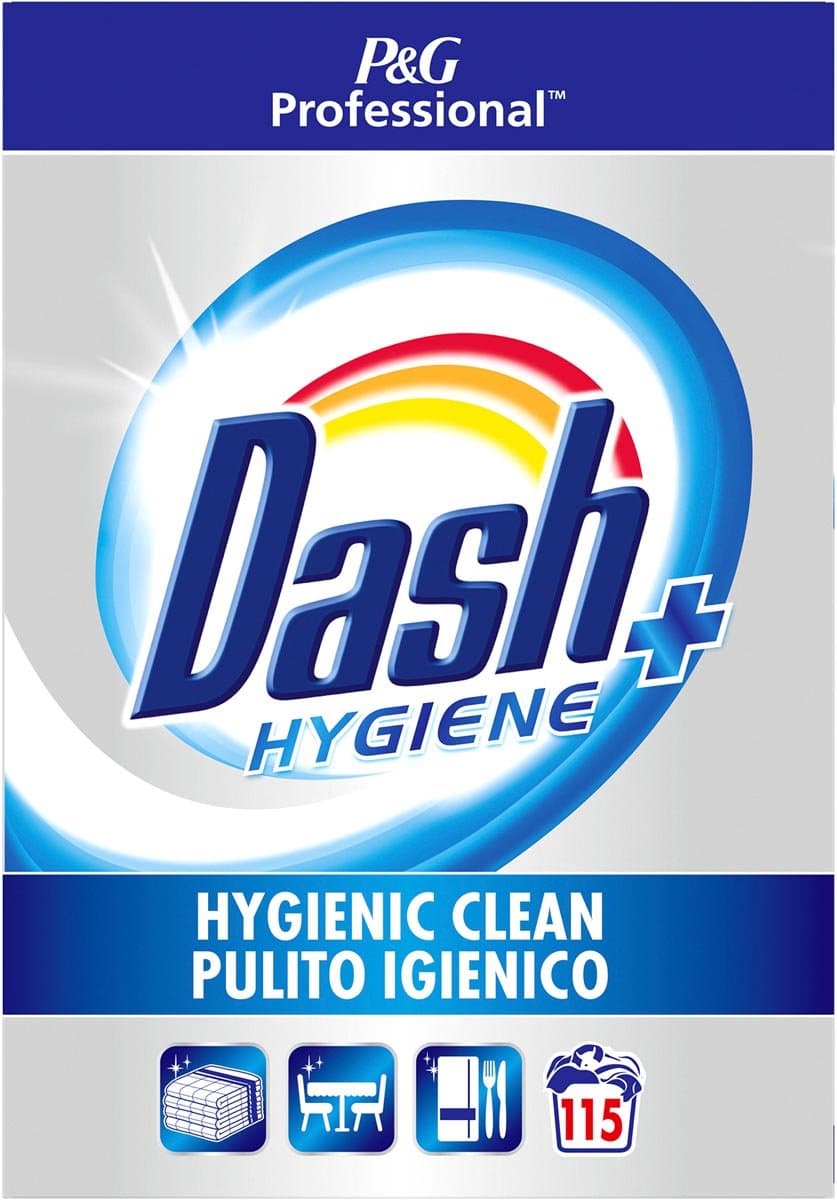 Dash Professional Hygiëne Plus waspoeder 5,75 kg 115 wasbeurten (8700216858526) — afbeelding 1