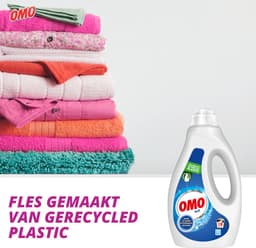 OMO – Vloeibaar Wasmiddel – Wit – 19 Wasbeurten – 950 ml - Voordeelverpakking - 4 stuks — thumbnail 3