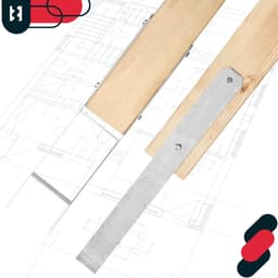 Kotarbau - Stalen H-vormige Paalsteun - Verzinkt - 140 mm - Set van 2 — thumbnail 5