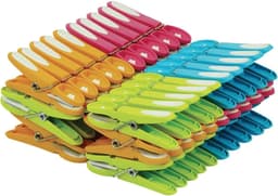 Wasknijpers - Groen, Blauw, Oranje, Roze - 60 stuks - stevig en kleurig — thumbnail 5