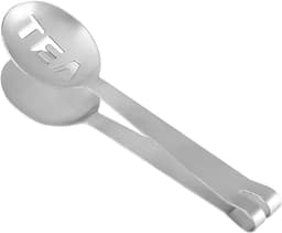 Thee Zak Knijper - Thee Houder - Thee Zetten - Uniek Handvat Ontwerp - 12 cm - Zilver — thumbnail 1
