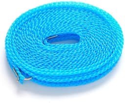 Waslijn Draagbaar - Droogtouw Reizen - Buiten Kleding Drogen - Antislip Ontwerp - 8 Meter - Blauw Groen Roze — thumbnail 1