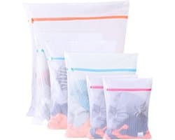 Solidchoice - Set van 6 Wasnetten voor Wasmachine met Rits