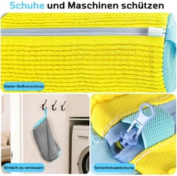 Solidchoice - Herbruikbare Waszak voor Schoenen met Rits — thumbnail 5