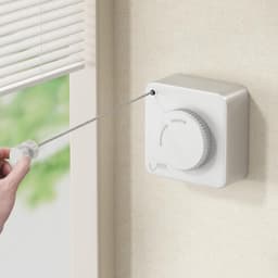 Wanddroger Intrekbare Waslijn Voor Binnen En Buiten, Uitschuifbaar Zware Roestvrijstalen Lijn, Wandmontage Niet-doorhangend, Waslijn Voor Badkamer, Balkon Waslijn 4.6m (Wit) — thumbnail 1