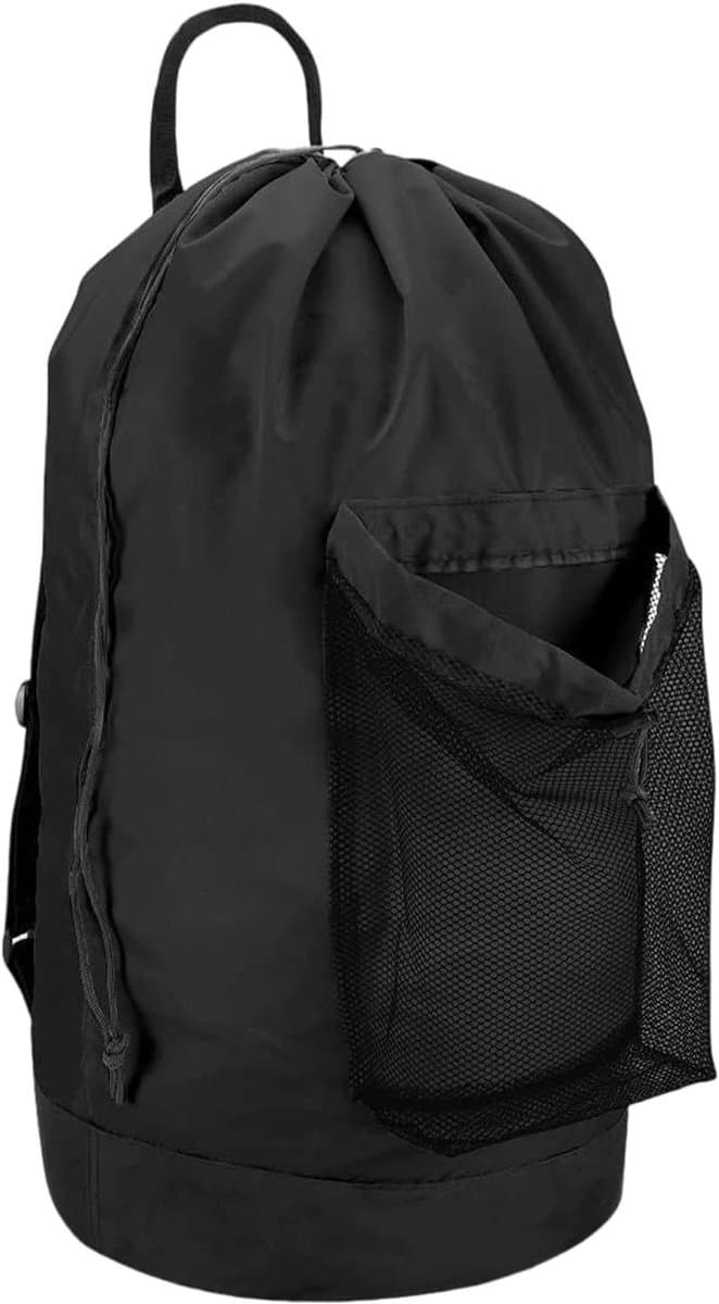 Was Backpack - Kleding Opbergzak - Kleding Organiseren - Gelijkmatige Gewichtsverdeling - 33x33x73 cm - Zwart — afbeelding 1