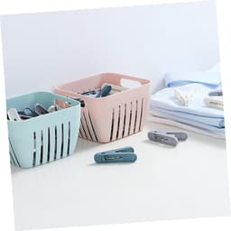 Wasknijpers - Droogklemmen Plastic - Kleding Drogen - Winddicht Sterke Klemkracht - 48 Stuks - Willekeurige Kleuren — thumbnail 2