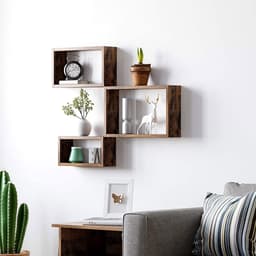 Vintage bruine wandplanken - 30 x 10 x 15 cm - Vintage bruin — thumbnail 4