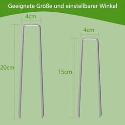 Verstelbare verzinkte grondankers voor extra stevigheid - Tuin, terras, blokhutten — thumbnail 5