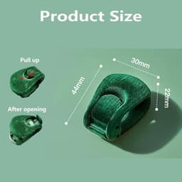 12 stuks Dekbedpinnen - Bed Sheet Holders - Quilt Clips - Dekbedovertrek Clips - Attachment Comforter - Quilt Fixing Clips - Om rommelige lakens te organiseren - Groen+Roze — thumbnail 3