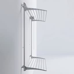 Foxydry Wall Plus 88 cm wanddroogrek -bediening rechts- 88 x 52 x 137 cm — thumbnail 3