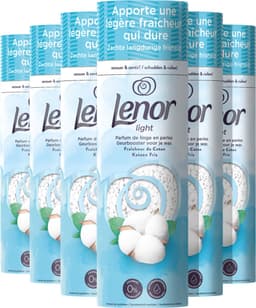 Lenor Light Geurbooster Voor Je Was - Katoen Fris - Wasparfum - 6 x 235 gram — thumbnail 1