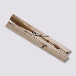 5five Wasknijpers - 24x stuks - hout - naturel - 9 cm - Was ophangen - Was knijpers — thumbnail 5