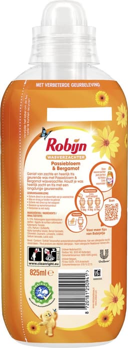 Robijn Classics Passiebloem & Bergamot Wasverzachter - 4 x 33 wasbeurten - Voordeelverpakking — thumbnail 3