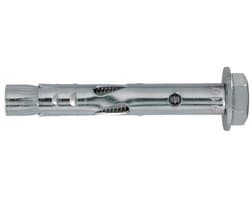 Hulsanker Verzinkt - Bevestigingsanker Metaal - Zware Objecten Bevestigen - Compact Sterk Ontwerp - M10x60 mm - Natuurlijk