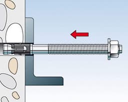 Stalen Boutanker voor Zware Belasting in Gescheurd Beton - Direct Verankeren — thumbnail 3