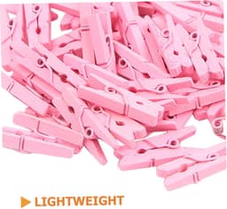 Mini Houten Wasknijpers 100 Stuks - Fotoclips en Decoratie — thumbnail 4
