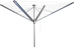 Droogmolen met 60 meter waslijn en automatische inrolmechanisme — thumbnail 1