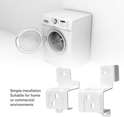 Stapelkit Wasmachine - Droger Beugel - Ruimte Besparen - Universele Pasvorm - 10 x 10 x 3 cm — thumbnail 5