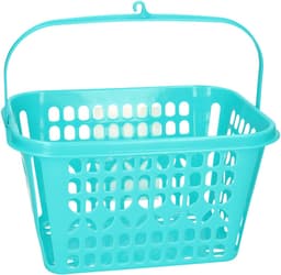 Plasticforte Knijpermandje - blauw - 20 x 25 cm - kunststof - wasknijpertasje/knijperzak — thumbnail 4