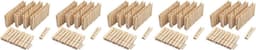 50x Houten Wasknijpers Duurzaam Winddicht voor Waslijn en Wasrek — thumbnail 5