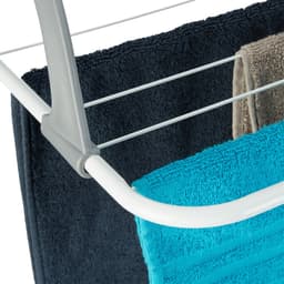 hangdroogrek - 3 m drooglengte - 16 x 52 cm - radiator - balkon - wit — thumbnail 5