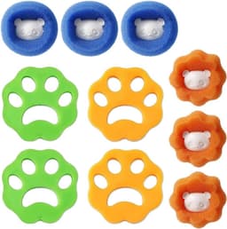 10x Herbruikbare Haarvangers voor Wasmachine - Vangt Hondenhaar en Kattenharen — thumbnail 1