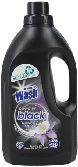 At Home Wasmiddel Black 42 Wasbeurten Zwart - 3 x 1,5 liter - Voordeelverpakking — thumbnail 1