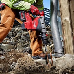 SDS MAX Grondnagel Driver voor Diepe Aarde Stangen en Polen - Diameter 16,5 mm, Lengte 165 mm, Geschikt voor Hamerboor en Jackhammer — thumbnail 1
