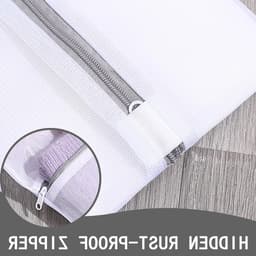 Mesh Waszakken Set van 4 - Ideaal voor Ondergoed, Bh's, Sokken en Babykleding - Fijnwaszakken met Hanglus voor Bescherming tijdens het Wassen — thumbnail 4