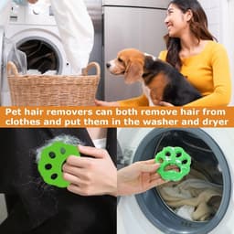 6 pieces herstellende epilator voor huisdieren - anti-haren wasmachine - herbruikbaar voor het verwijderen van haren - huisdier haar reiniging - haar verwijdering. — thumbnail 3