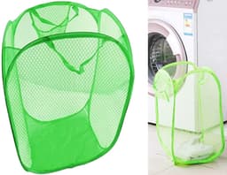 Hangzhou A Link Star Technology - Opvouwbare Wasmand - 67cm x 38cm x 38cm - Groen — thumbnail 4