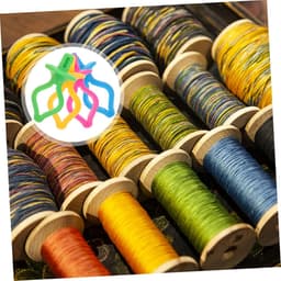 Spoel Klemmen - Garen Clips Organizer - Naaiwerk Organiseren - Voorkomt Knoopjes Garen - 50 Stuks - Kleurrijk — thumbnail 2