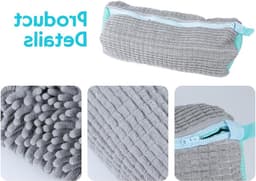 Waszak voor Sneakers en Schoenen - Herbruikbare Waszak voor de Wasmachine, Ideaal voor Reizen en Sokken, Grijs — thumbnail 3